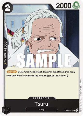 Tsuru (Starter Deck 6: Absolute Justice)(ST06-007)(C)