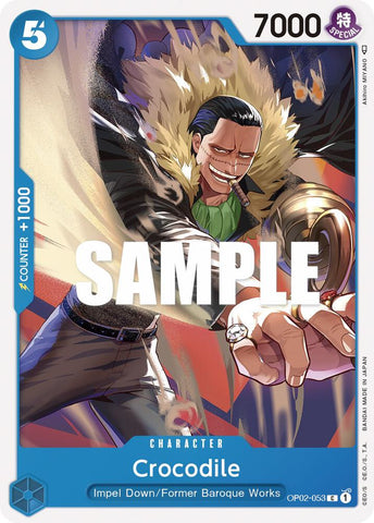 Crocodile (Paramount War)(OP02-053)(C)
