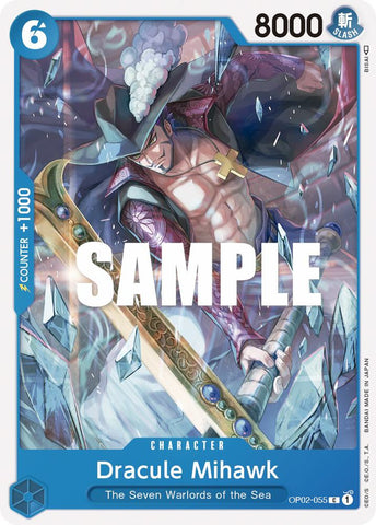 Dracule Mihawk (Paramount War)(OP02-055)(C)