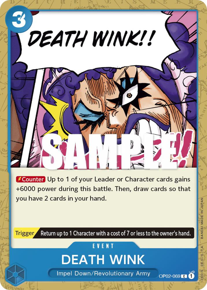 DEATH WINK (Paramount War)(OP02-069)(C)