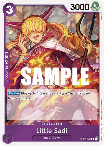 Little Sadi - Foil (Paramount War)(OP02-073)(R)