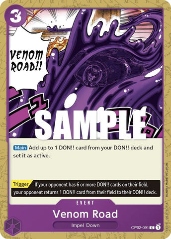 Venom Road (Paramount War)(OP02-091)(C)