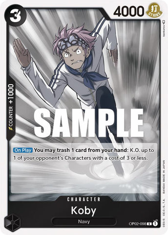 Koby - Foil (Paramount War)(OP02-098)(R)