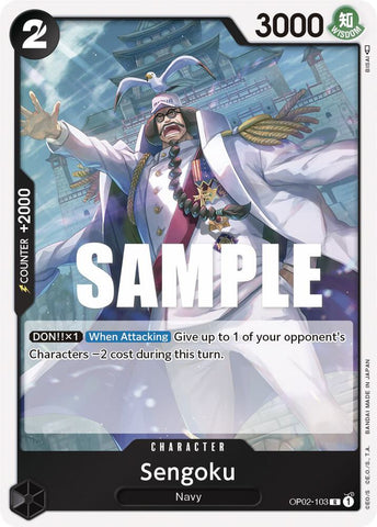 Sengoku - Foil (Paramount War)(OP02-103)(R)