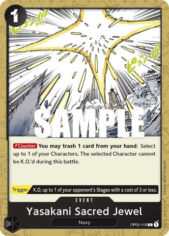 Yasakani Sacred Jewel (Paramount War)(OP02-118)(C)