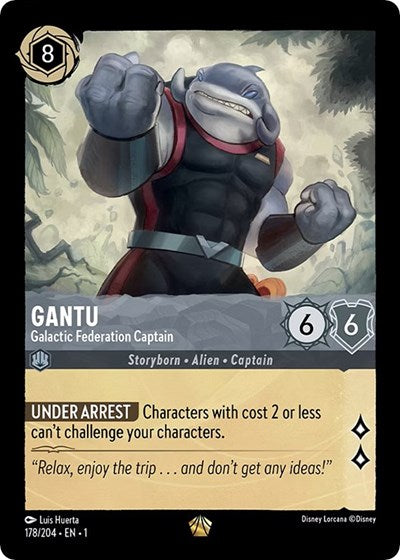 Gantu - Galactic Federation Captain - Cold Foil (The First Chapter)(1-178/204)(L)