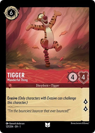 Tigger - Wonderful Thing - Cold Foil (The First Chapter)(1-127/204)(U)