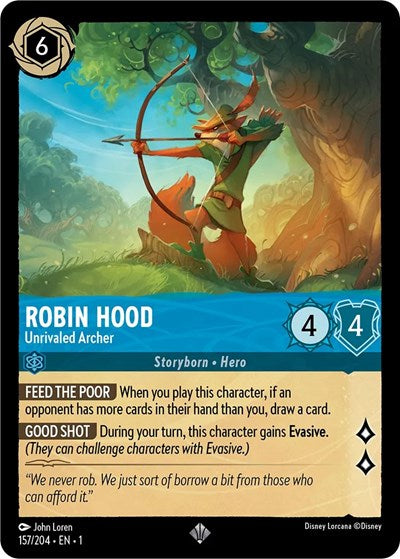 Robin Hood - Unrivaled Archer (The First Chapter)(1-157/204)(SR)