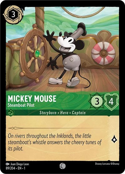 Mickey Mouse - Steamboat Pilot (The First Chapter)(1-089/204)(C)