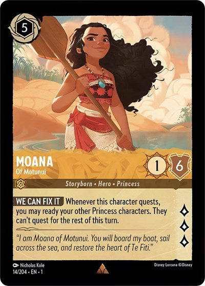 Moana - Of Motunui (The First Chapter)(1-014/204)(R)