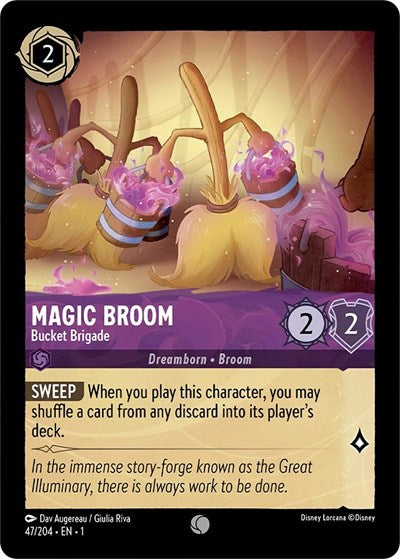 Magic Broom - Bucket Brigade (The First Chapter)(1-047/204)(C)