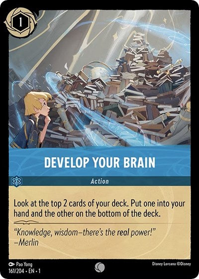 Develop Your Brain - Cold Foil (The First Chapter)(1-161/204)(C)