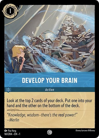 Develop Your Brain - Cold Foil (The First Chapter)(1-161/204)(C)