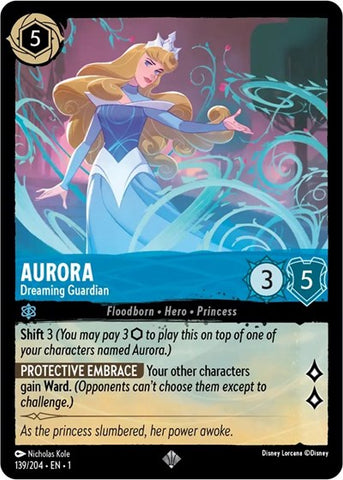 Aurora - Dreaming Guardian - Cold Foil (The First Chapter)(1-139/204)(SR)