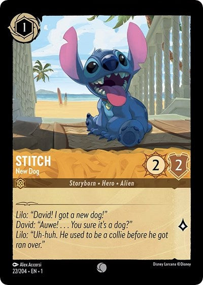 Stitch - New Dog (The First Chapter)(1-022/204)(C)