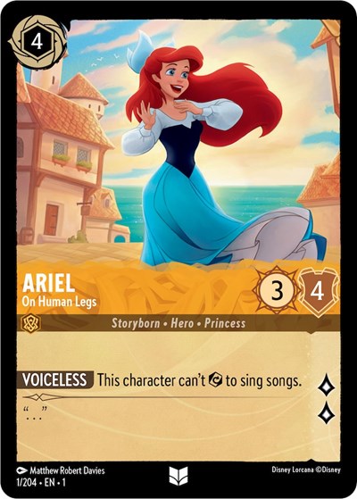 Ariel - On Human Legs (The First Chapter)(1-001/204)(U)