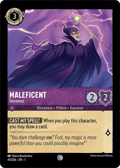 Maleficent - Sorceress (The First Chapter)(1-049/204)(C)
