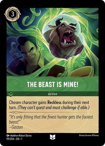 The Beast is Mine! - Cold Foil (The First Chapter)(1-099/204)(U)