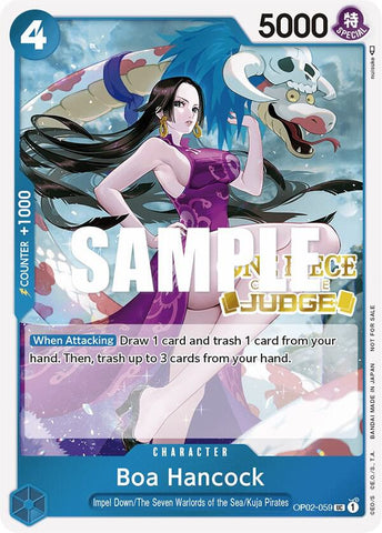 Boa Hancock [Judge] [Foil] (One Piece Promotion Cards)(OP02-059)(PR)