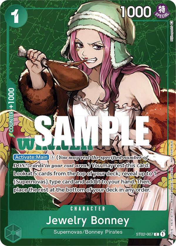 Jewelry Bonney [Tournament Pack Vol. 3] [Winner] [Foil] (One Piece Promotion Cards)(ST02-007)(PR)
