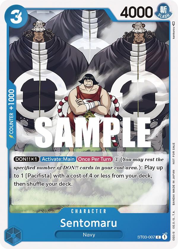 Sentomaru [Tournament Pack Vol. 3] [Participant] (One Piece Promotion Cards)(ST03-007)(PR)