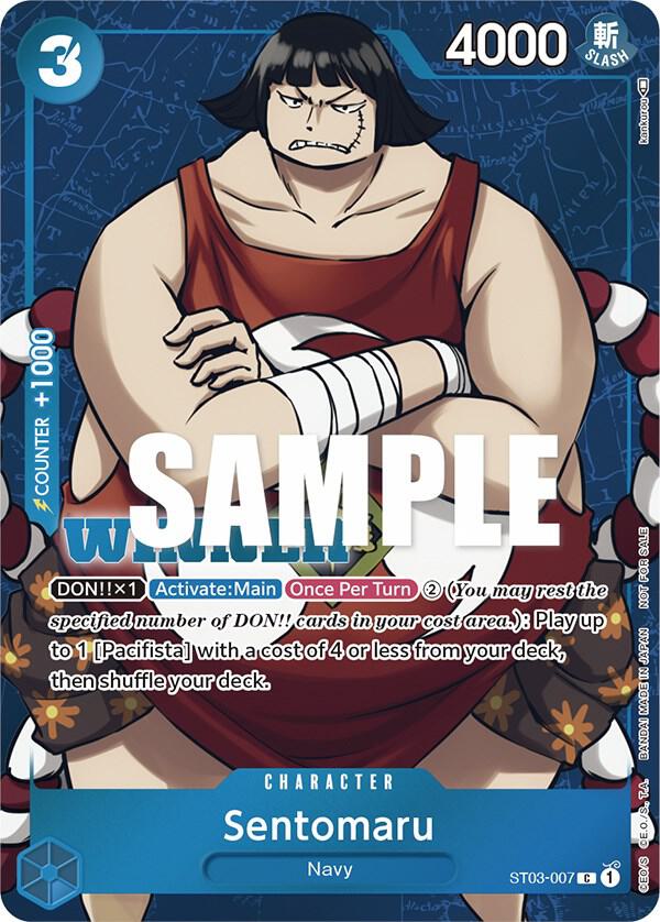 Sentomaru [Tournament Pack Vol. 3] [Winner] [Foil] (One Piece Promotion Cards)(ST03-007)(PR)