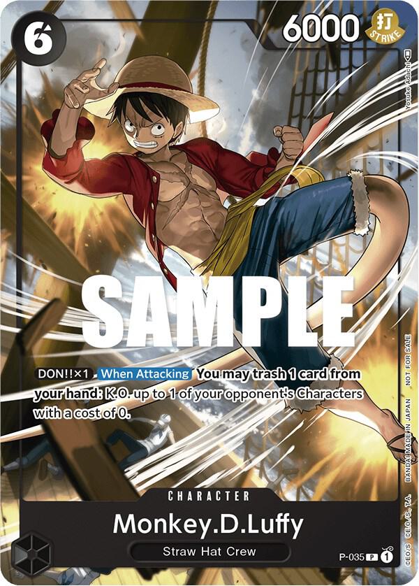 Monkey.D.Luffy [Pirates Party Vol. 3] (One Piece Promotion Cards)(P-035)(PR)