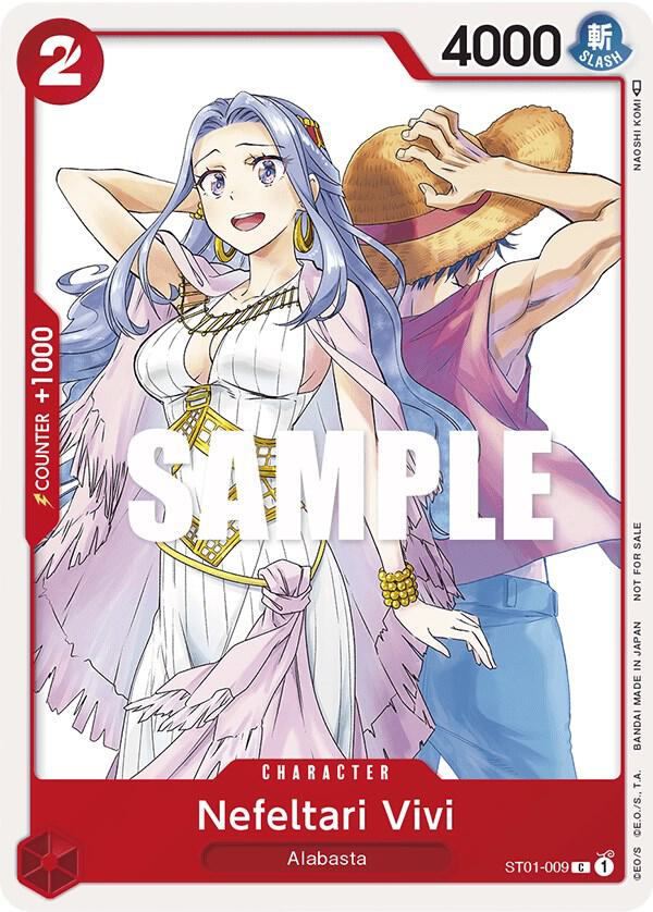 Nefeltari Vivi [OP-03 Pre-Release Tournament] [Participant] (One Piece Promotion Cards)(ST01-009)(PR)