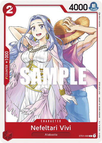 Nefeltari Vivi [OP-03 Pre-Release Tournament] [Participant] (One Piece Promotion Cards)(ST01-009)(PR)