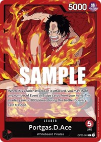 Portgas.D.Ace (Pillars of Strength)(OP03-001)(L)