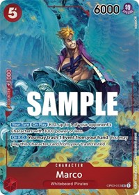 Marco - Alternate Art - Foil (Pillars of Strength)(OP03-013)(SR)