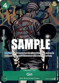 Gin - Alternate Art - Foil (Pillars of Strength)(OP03-024)(R)