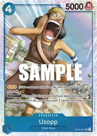 Usopp - Foil (Pillars of Strength)(OP03-041)(SR)