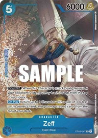 Zeff - Alternate Art - Foil (Pillars of Strength)(OP03-047)(R)