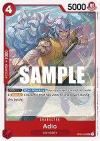 Adio (Pillars of Strength)(OP03-002)(UC)