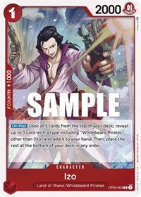 Izo - Foil (Pillars of Strength)(OP03-003)(R)