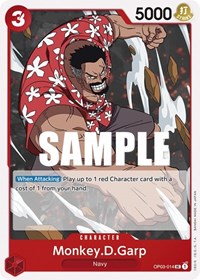 Monkey.D.Garp (Pillars of Strength)(OP03-014)(UC)