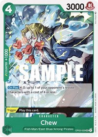 Chew (Pillars of Strength)(OP03-029)(UC)