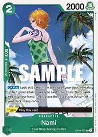 Nami (030) - Foil (Pillars of Strength)(OP03-030)(R)
