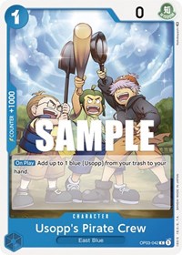 Usopp's Pirate Crew (Pillars of Strength)(OP03-042)(C)