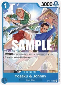 Yosaku & Johnny (Pillars of Strength)(OP03-053)(C)