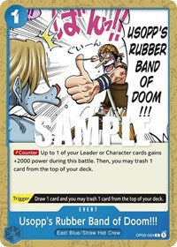 Usopp's Rubber Band of Doom!!! (Pillars of Strength)(OP03-054)(C)