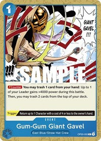 Gum-Gum Giant Gavel (Pillars of Strength)(OP03-055)(C)