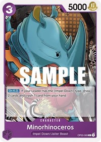 Minorhinoceros (Pillars of Strength)(OP03-069)(C)