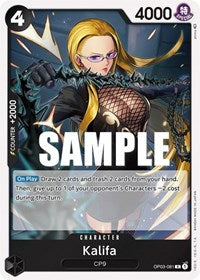 Kalifa (081) - Foil (Pillars of Strength)(OP03-081)(R)