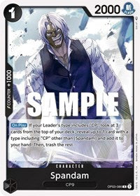 Spandam - Foil (Pillars of Strength)(OP03-086)(R)