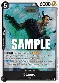 Blueno - Foil (Pillars of Strength)(OP03-090)(R)
