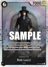Rob Lucci (092) - Foil (Pillars of Strength)(OP03-092)(SR)