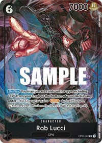 Rob Lucci (092) - Alternate Art - Foil (Pillars of Strength)(OP03-092)(SR)