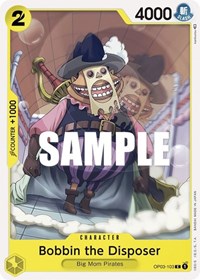 Bobbin the Disposer (Pillars of Strength)(OP03-103)(C)